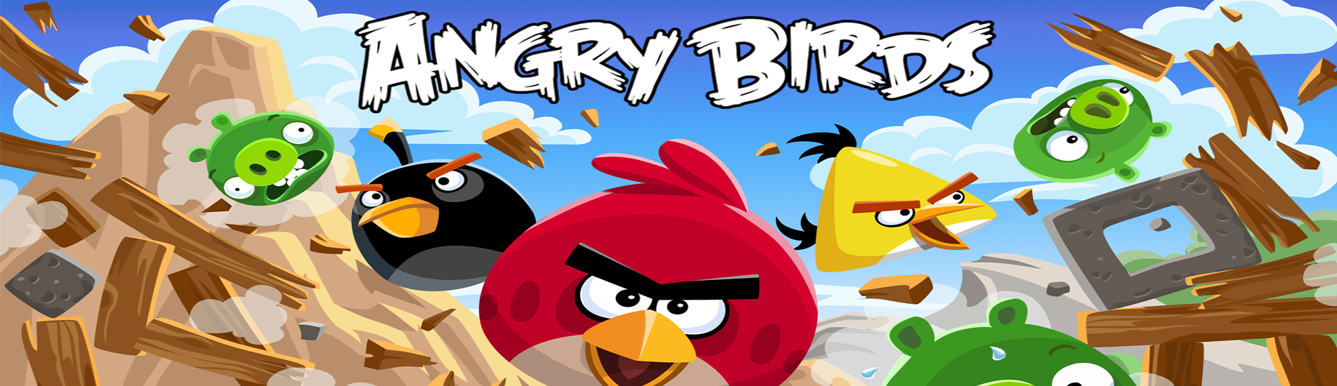 Premier slide angry birds simple