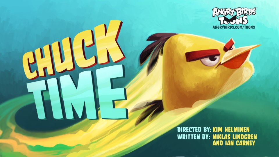 Passage du film angry birds toons: Chuck Time