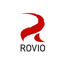 Logo de Rovio créateur officiel d'Angry Birds